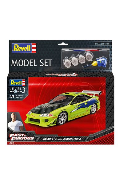 REVELL Model Set Car Ff Brians 95 Eclipse 67691