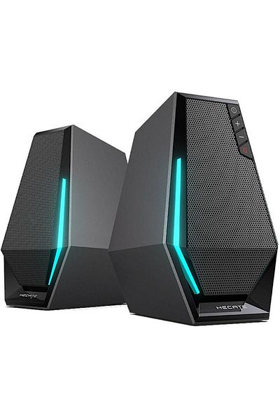 Edifier Boxe Gaming 2.0 EDIFIER G1500-BK, RMS 5W, control volum, Bluethooth/USB/AUX, 12 x LED RGB (Negru)