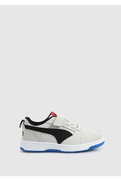 Puma Rebound V6Lomıd90Sac+Ps Сірий Чоловічий дитячий кросівок 40063801