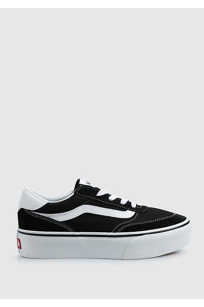 Vans Brooklyn Ls Platform Black Women's Sneaker Vn000Dc4Ba21