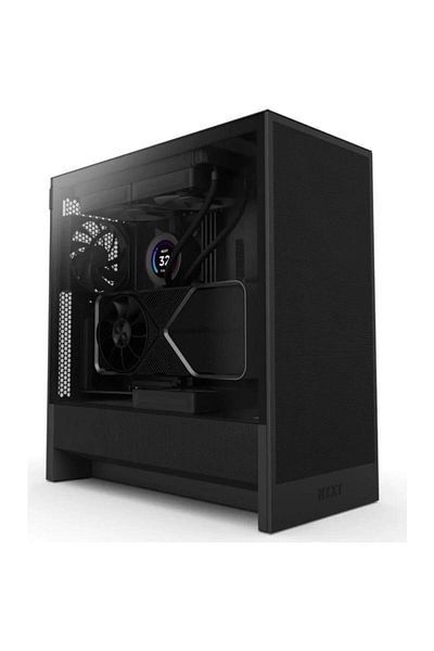 Nzxt Carcasa NZXT H5 Flow 2024, Sticla securizata, Turnul Mijlociu (Negru)
