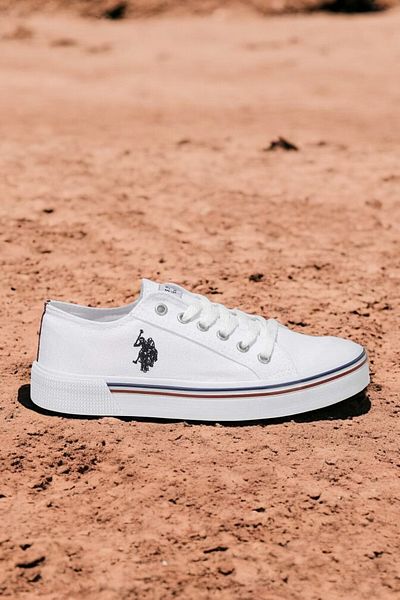 U.S. Polo Assn. A 16652897   Tenis alb pentru femei