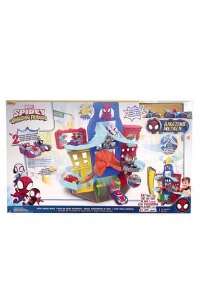 Jazwares مجموعة مسارات مدينة المعادن من سبايدي وأصدقائه المذهلين SNF0202