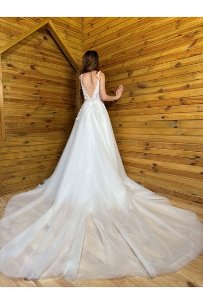 Emodaist Helen Wedding Dress V-Neck