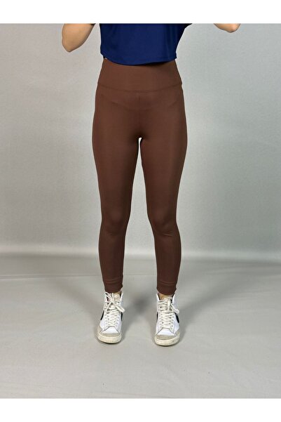 exxitcollection Αθλητικό κολάν υφασμάτινο υψηλής μέσης κατάδυσης με τσέπες