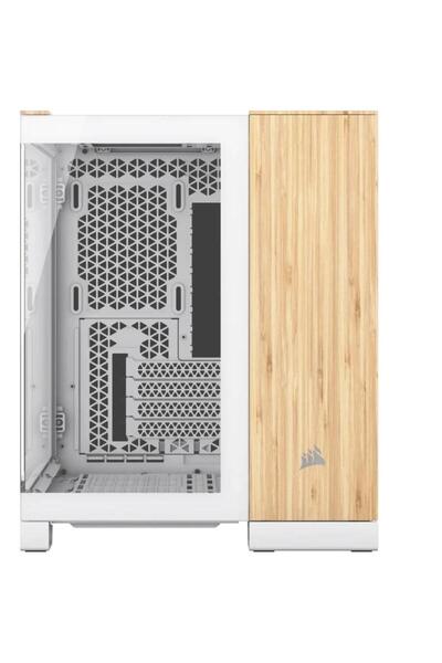 Corsair Carcasa Corsair 2500X Dual Chamber, Mini Tower, tempered glass (Alb/Crem)