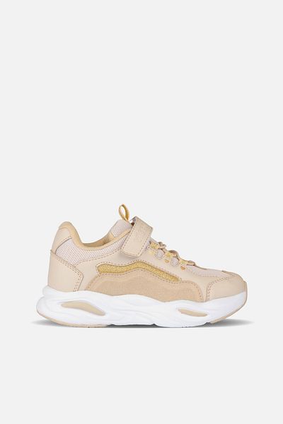 Vicco Chou Basic Girl's Beige Sports Shoes