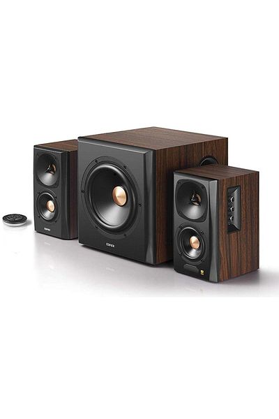 Edifier Boxe Edifier S360DB, 2.1, 155 W, bluetooth, telecomanda wireless (Maro)