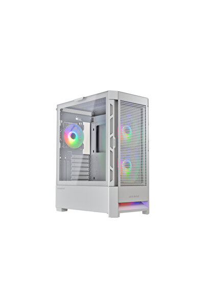 Cougar Carcasa Cougar AIRFACE RGB, Mid Tower, Tempered glass (Alb)