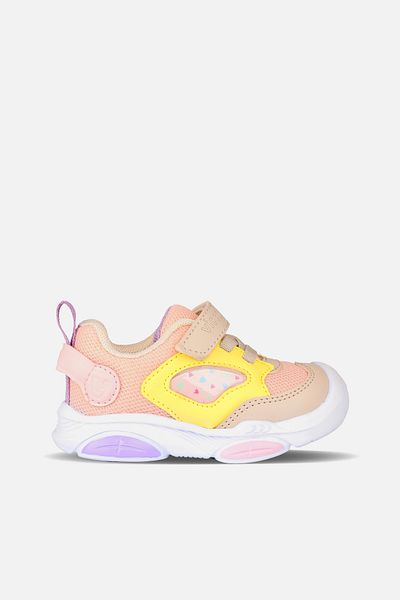 Vicco Powder Colored Beijing Lightweight Baby Girl Sneakers