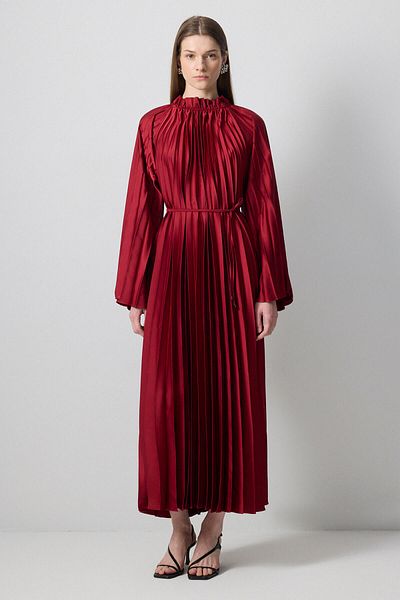 Touché Privé Pilated Kimono Sleeve Dress