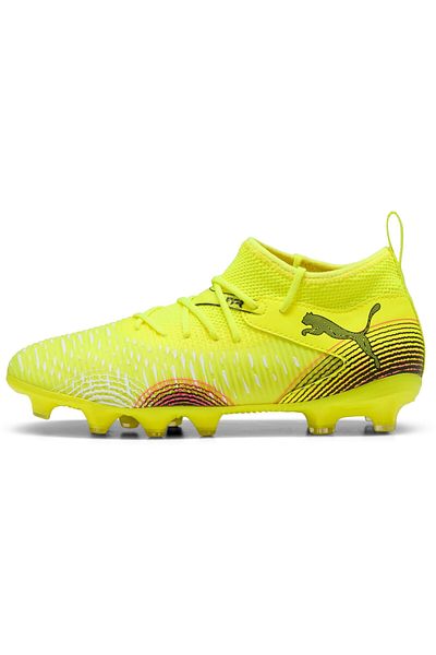 Puma Kids Yellow Future 8 Match Fg/Ag Jr Football Boots 108143 -03