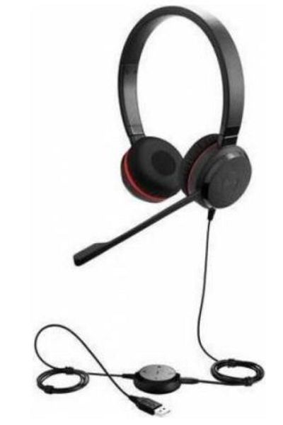 Jabra Casti cu microfon Jabra Evolve 30 II MS (Negru)
