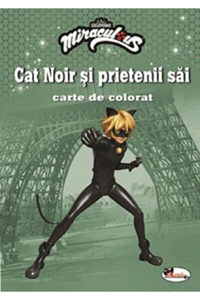 Aramis Cat Noir și prietenii lui. Carte de colorat