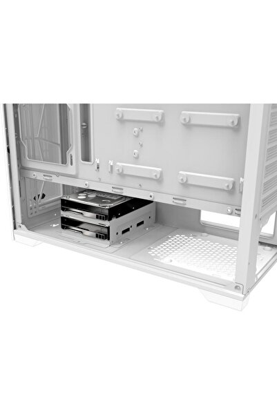 Raijintek Raijintek Ponos Ultra MS4 Case, Mesh Front Panel, Middle Tower, No Power Supply, ATX (White)