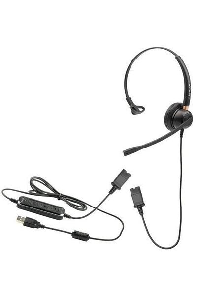 TELLUR Call center Casca Tellur Voice 510N, monoaural, USB (Negru)