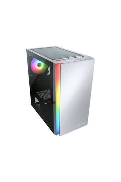Cougar Cougar Purity RGB Case, ARGB Lighting, Mini Tower (White)