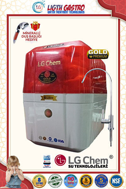 ligth gastro LG Chem GOLD SERIES PREMIUM HOME NATURE BEYAZ-KIRMIZI RENK SU AR...