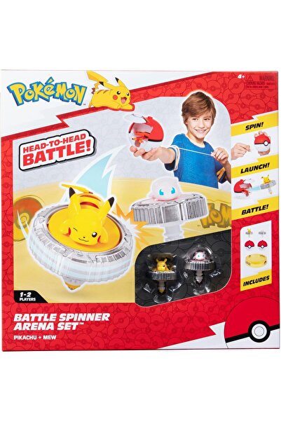 Jazwares مجموعة ساحة معركة بوكيمون سبينر PKW4403/PKW4402