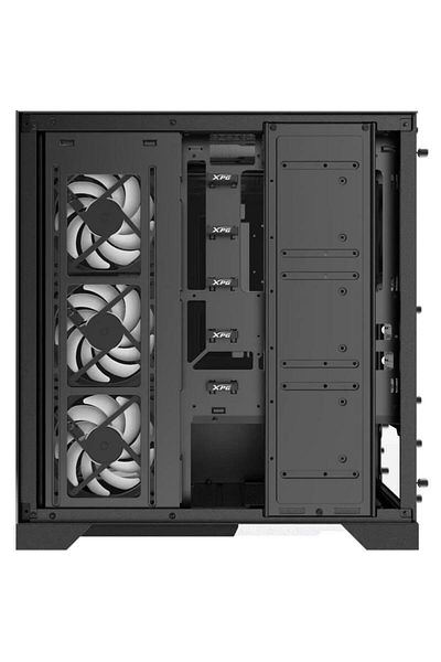 XPG Carcasa XPG Invader X, Middle Tower, tempered glass (Negru)