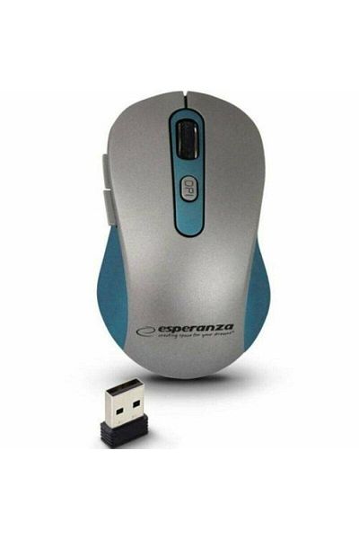 ESPERANZA Mouse Esperanza Adara EM131B, USB, Wireless (Gri/Albstru)
