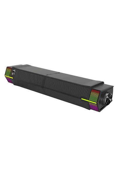 REDRAGON Boxe Bluetooth Redragon Yorick, 2 x 2W, iluminare RGB (Negru)