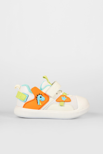 Vicco حذاء كاجوال أبيض مطبوع للرجال في مرحلة ما قبل المدرسة