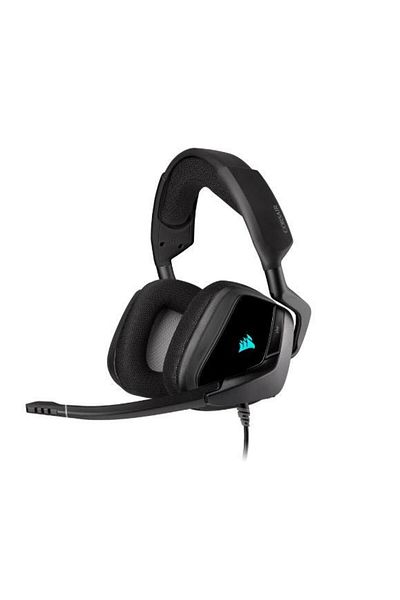 Corsair Casti Gaming Corsair Void RGB Elite Carbon, Sunet 7.1 (Negru)
