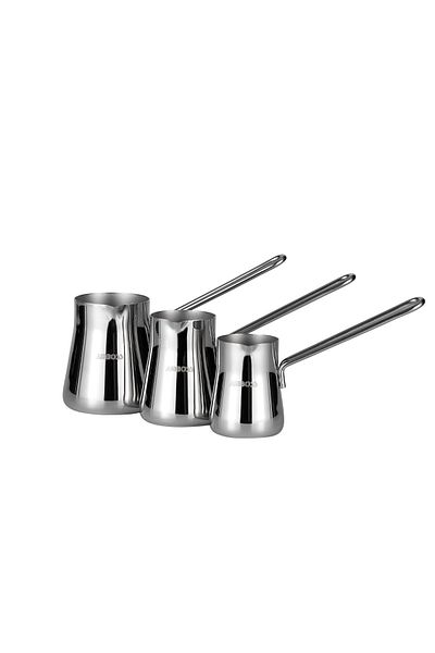 Amboss Stone 3 Piece Stainless Steel Coffee Pot Set