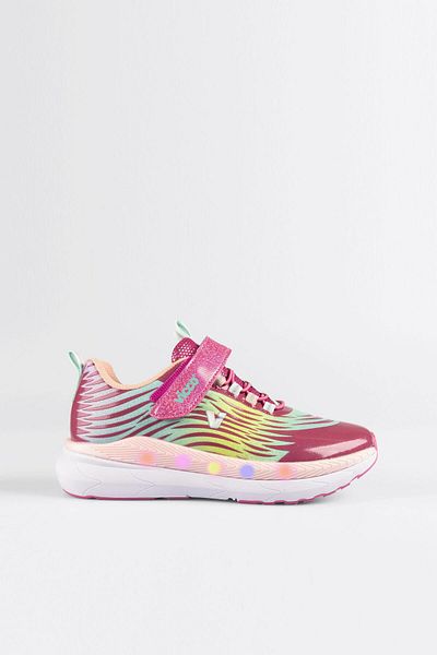 Vicco Maggie Lighted Girl's Fuchsia Sneaker