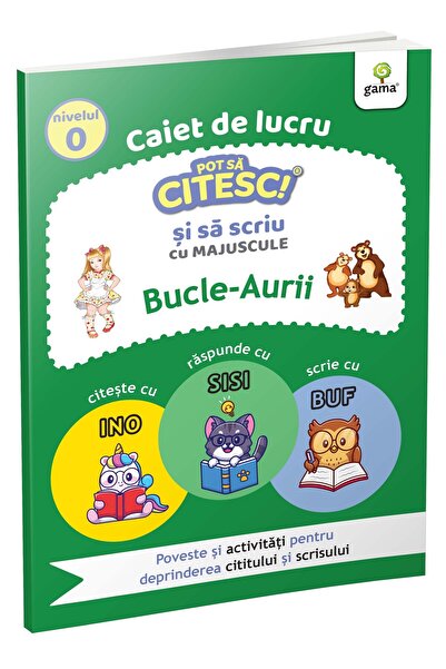 Gama POT SĂ CITIT ȘI SCRIU! NIVEL 0 Goldilocks