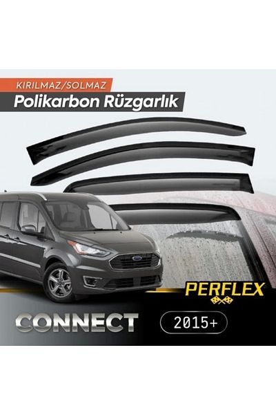 Store Ford Connect 2015+ V2 Flat Windshield Windscreen