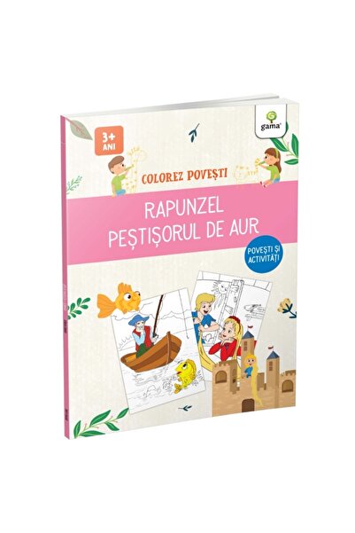 Gama Rapunzel și peștele auriu. Colorează poveștile
