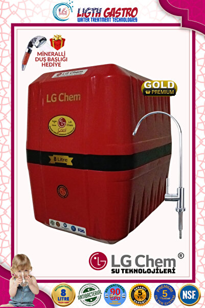 ligth gastro LG Chem GOLD SERIES PREMIUM HOME NATURE KIRMIZI RENK SU ARITMA C...