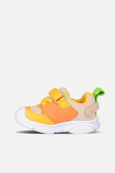 Vicco Beijing Lightweight Baby Girl Beige Sports Shoes