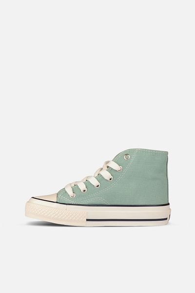 Vicco Star Basic Unisex Kids Mint Green Sneaker