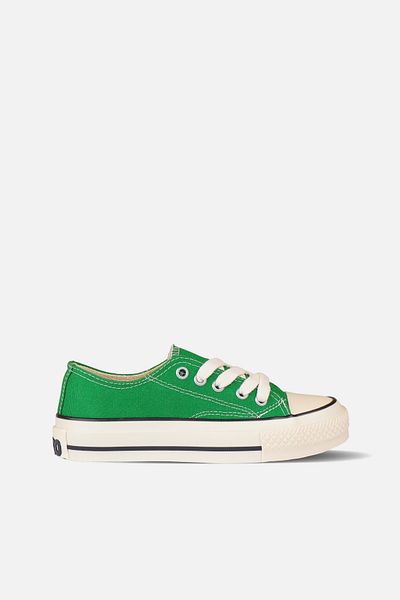 Vicco Idol Basic Unisex Kids Green Sneaker