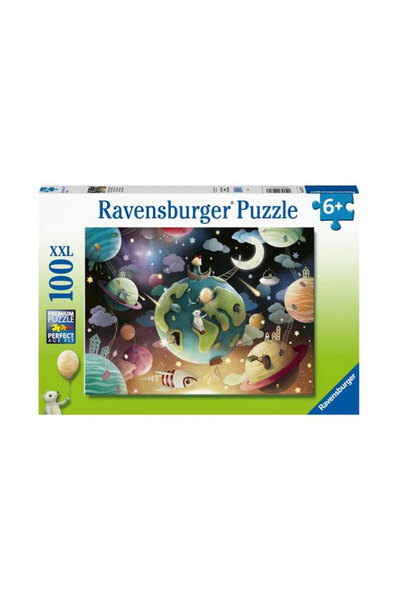 RAVENSBURGER Çocuk Puzzle 100 Parça Gezegenler 129713