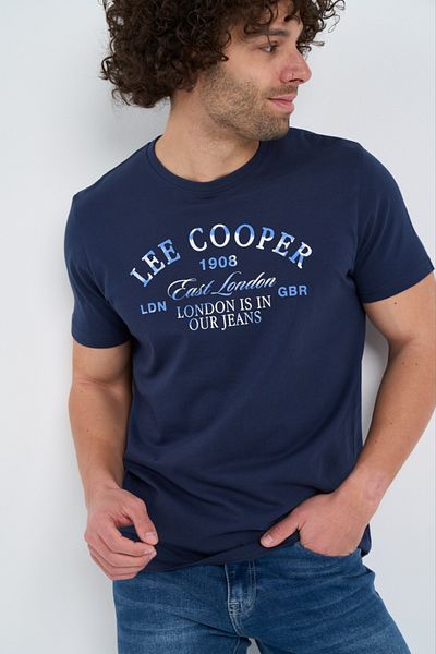 Lee Cooper Tricou barbat cu imprimeu texturat