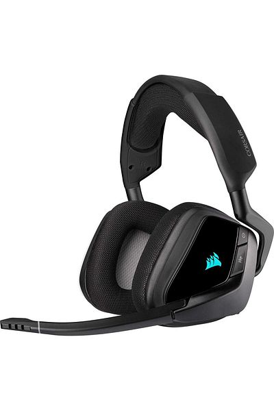 Corsair Casti Gaming Wireless Corsair VOID RGB ELITE, 7.1 Surround, USB (Negru)