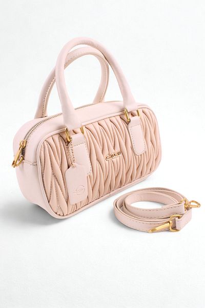 GALB LEATHER Γυναικεία τσάντα χεριών και ώμου με κέντημα μεσαίου μεγέθους 2 θέσεων - Κομψή και λειτουργική σχεδίαση
