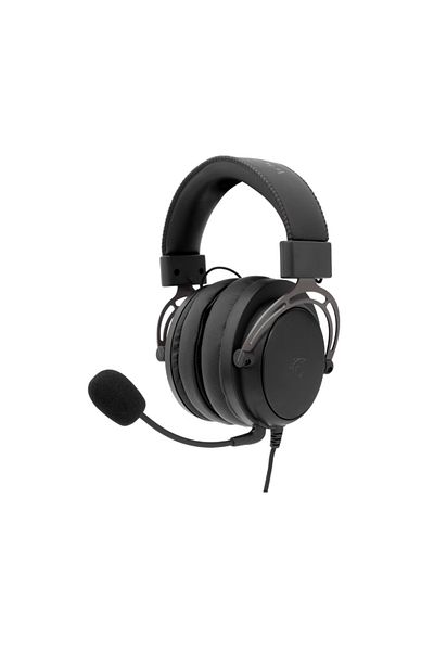 white shark Casti Gaming White Shark GH-2341 Gorilla, Wired, Jack 3.5 mm (Gri/Negru)