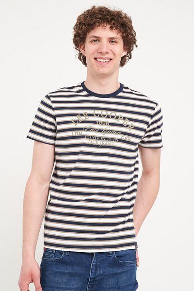 Lee Cooper Tricou barbat cu model in dungi