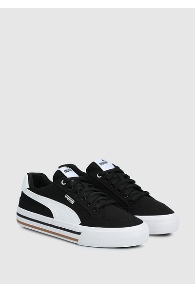 Puma Court classic vulc fs black unisex sneaker 39635303