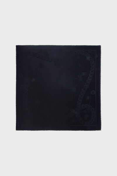 Guess Σάλι με σχέδιο Kefiah 130 x 130 cm AW5306POL03 ΣΑΛΙ AW5306 POL03 BLA