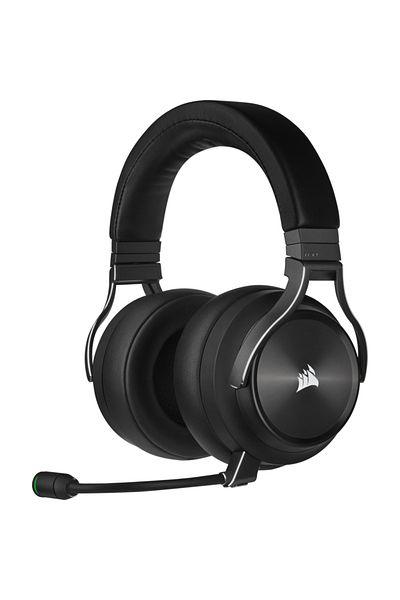 Corsair Casti Gaming Corsair VIRTUOSO RGB WIRELESS XT, Iluminare RGB, USB/Jack 3.5mm, Microfon (Negru)