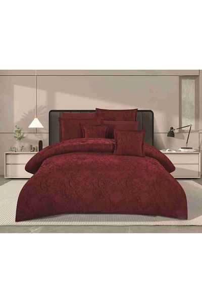Red Rose Exclusive and attractive printed double bed sheet set made of microfiber, size 240*260cm