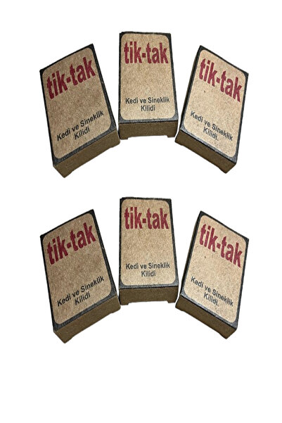 Pensan Tik -Tak 6 Lı Paket - İçe açılır Kedi Sineklik Kilidi