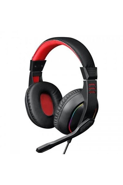 REDRAGON Casti Stereo Redragon Ares, Microfon, Iluminare RGB (Negru/Rosu)