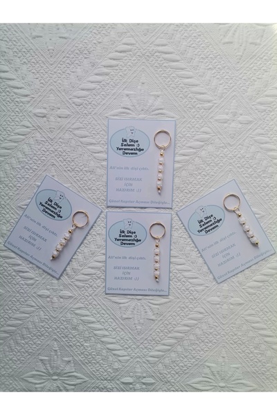 İ&DBABY 24 Adet Kişiye Özel İlk Dişim Çıktı,Diş Mevlidi, Diş Buğdayı Dağıtmal...